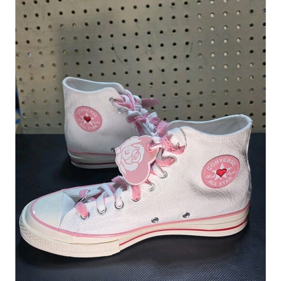 New Converse W Chuck 70 Rose Sneakers Shoes Vintage White A14798C US Size 10.5 - Picture 11 of 11